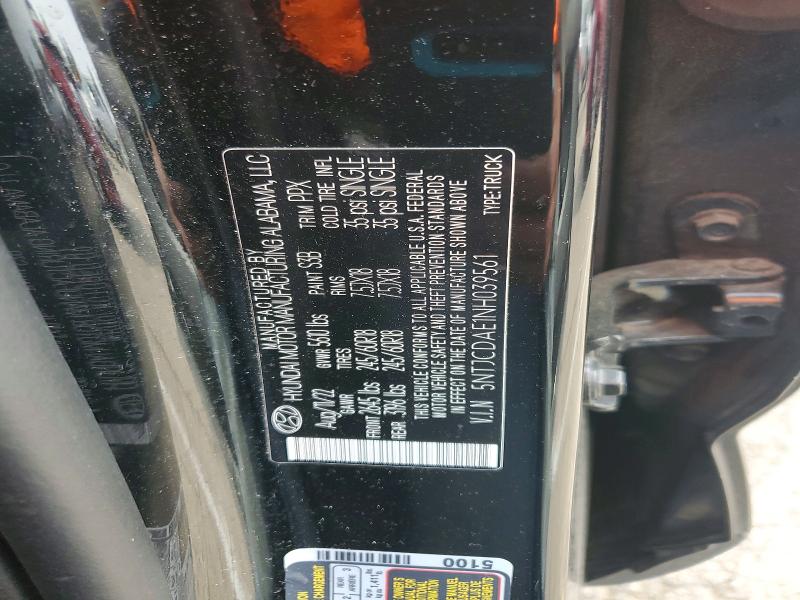 2022 Hyundai Santa Cruz მანქანა იყიდება აუქციონზე, vin: 5NTJCDAE1NH039561, აუქციონის ნომერი: 53229426