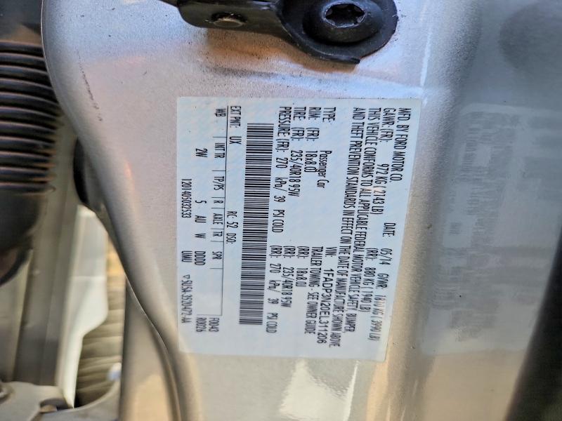 2014 Ford Focus მანქანა იყიდება აუქციონზე, vin: 1FADP3N20EL311206, აუქციონის ნომერი: 53627676