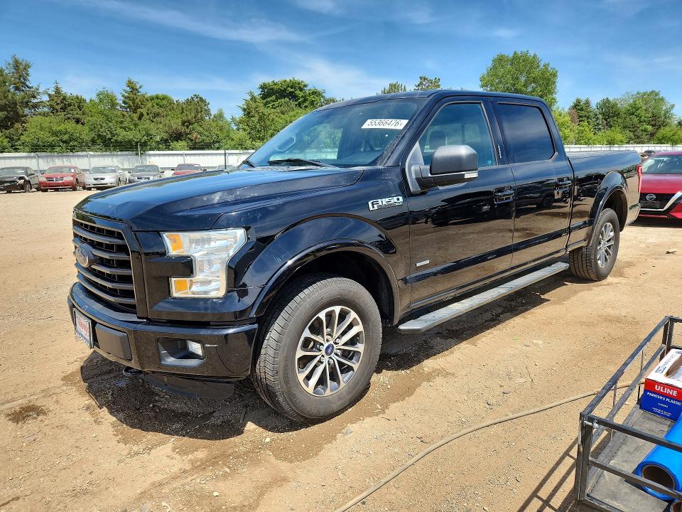 55366476 :رقم المزاد ، 1FTFW1EG0GFA45628 vin ، 2016 Ford F150 مزاد بيع