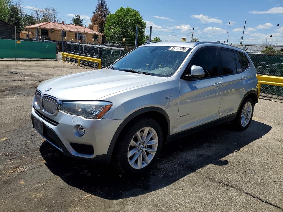 Продаж на аукціоні авто 2015 Bmw X3, vin: 5UXWY3C51F0N86405, номер лоту: 53190926