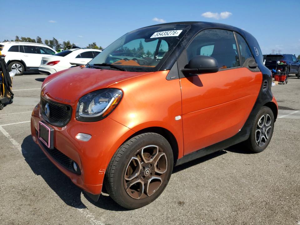 Продажа на аукционе авто 2018 Smart Fortwo, vin: WMEFJ9BA5JK265781, номер лота: 55435276