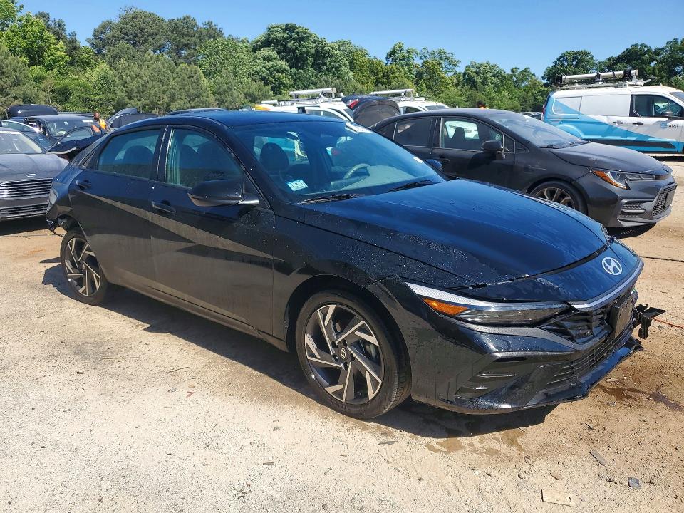 2025 Hyundai Elantra Hybrid მანქანა იყიდება აუქციონზე, vin: KMHLM4DJ6SU168230, აუქციონის ნომერი: 53821496