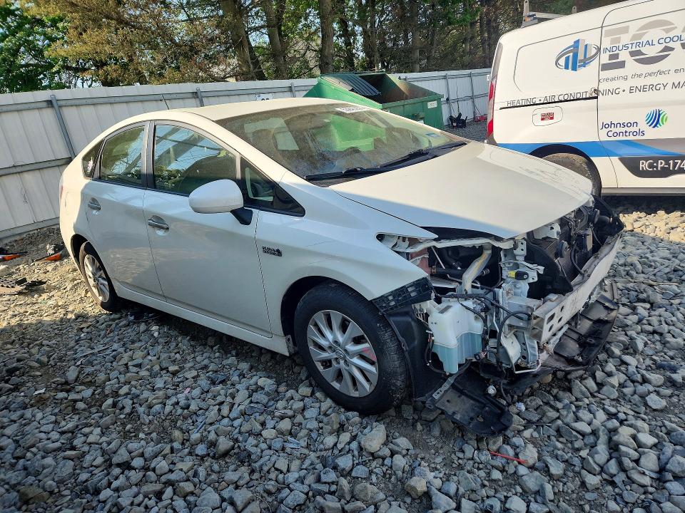 2012 Toyota Prius Plug-in Hybrid მანქანა იყიდება აუქციონზე, vin: JTDKN3DP4C3026722, აუქციონის ნომერი: 53940236