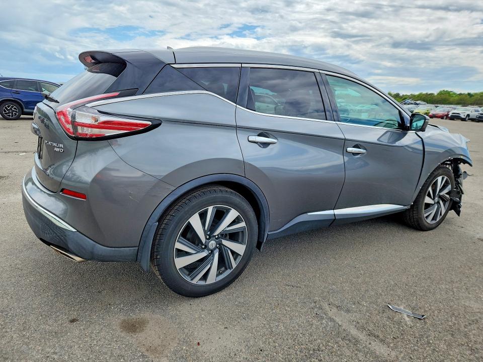 55326276 :رقم المزاد ، 5N1AZ2MH6FN287518 vin ، 2015 Nissan Murano مزاد بيع