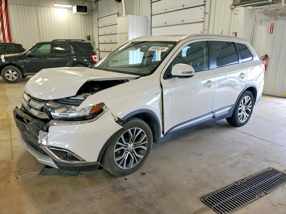 2016 Mitsubishi Outlander მანქანა იყიდება აუქციონზე, vin: JA4JZ4AX2GZ048600, აუქციონის ნომერი: 54863246