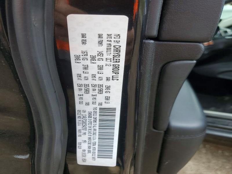 Продаж на аукціоні авто 2013 Jeep Grand Cherokee, vin: 1C4RJFCG0DC542767, номер лоту: 52021026