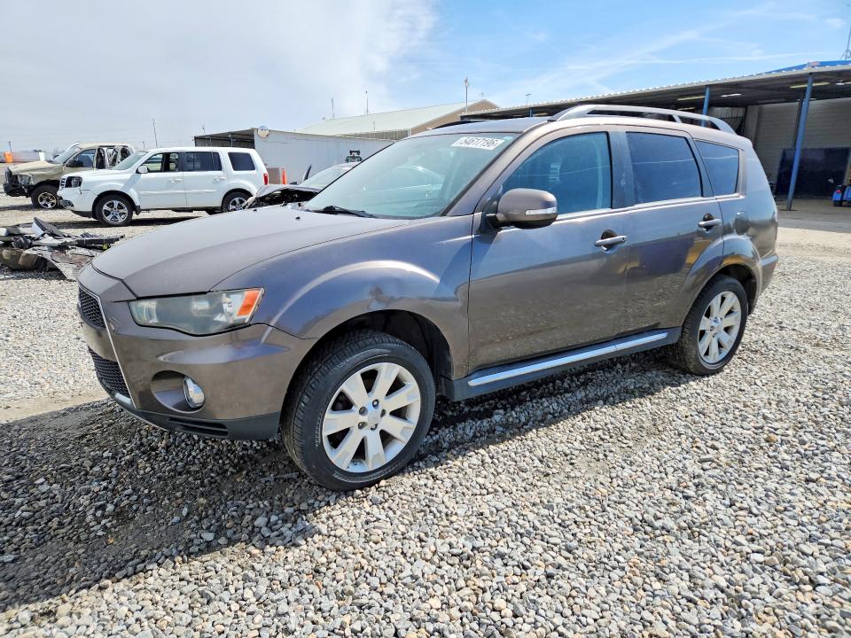 2012 Mitsubishi Outlander მანქანა იყიდება აუქციონზე, vin: JA4JT3AW1CU025528, აუქციონის ნომერი: 54617196
