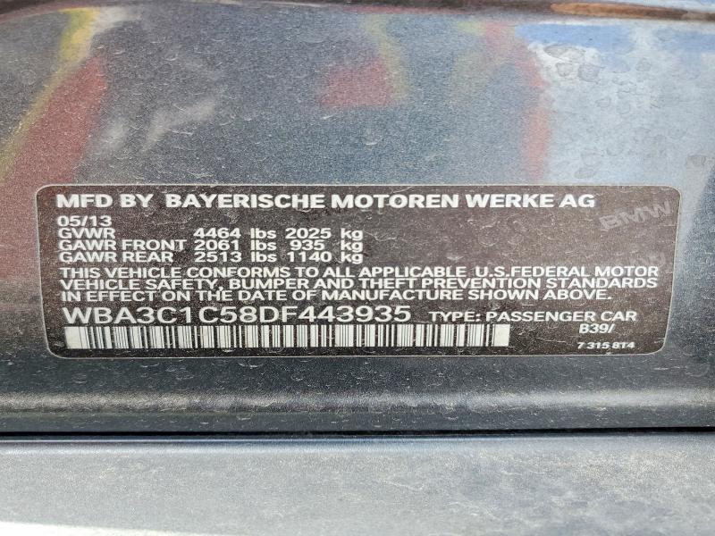 Продаж на аукціоні авто 2013 Bmw 328, vin: WBA3C1C58DF443935, номер лоту: 53647546