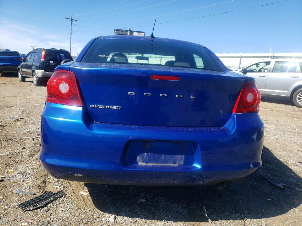 Продажа на аукционе авто 2012 Dodge Avenger, vin: 1C3CDZCB6CN162147, номер лота: 53257246
