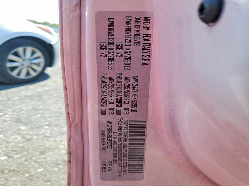 53396036 :رقم المزاد ، ZFBHRFAB0L6P33732 vin ، 2020 Ram Promaster City مزاد بيع