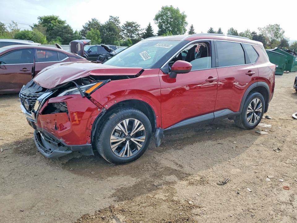 54353656 :رقم المزاد ، 5N1BT3BB8PC778387 vin ، 2023 Nissan Rogue مزاد بيع