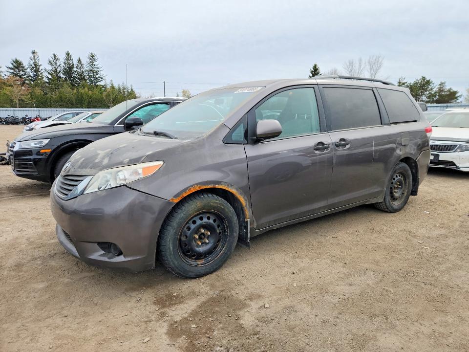 2013 Toyota Sienna მანქანა იყიდება აუქციონზე, vin: 5TDZK3DCXDS293044, აუქციონის ნომერი: 51074966