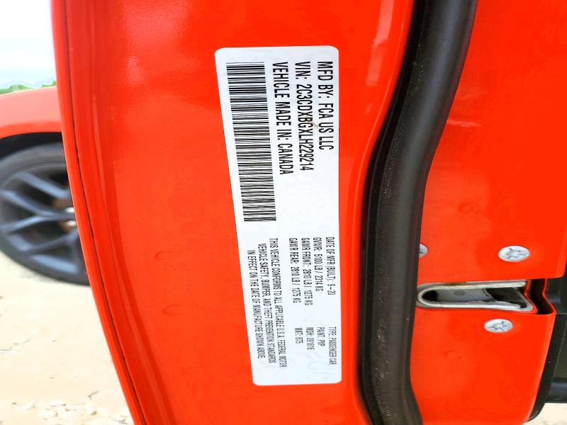 Продаж на аукціоні авто 2020 Dodge Charger, vin: 2C3CDXBGXLH229214, номер лоту: 51995676