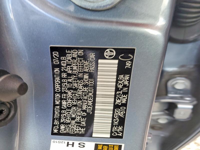 Продажа на аукционе авто 2021 Toyota Corolla, vin: JTDEAMDE0MJ011001, номер лота: 52402076