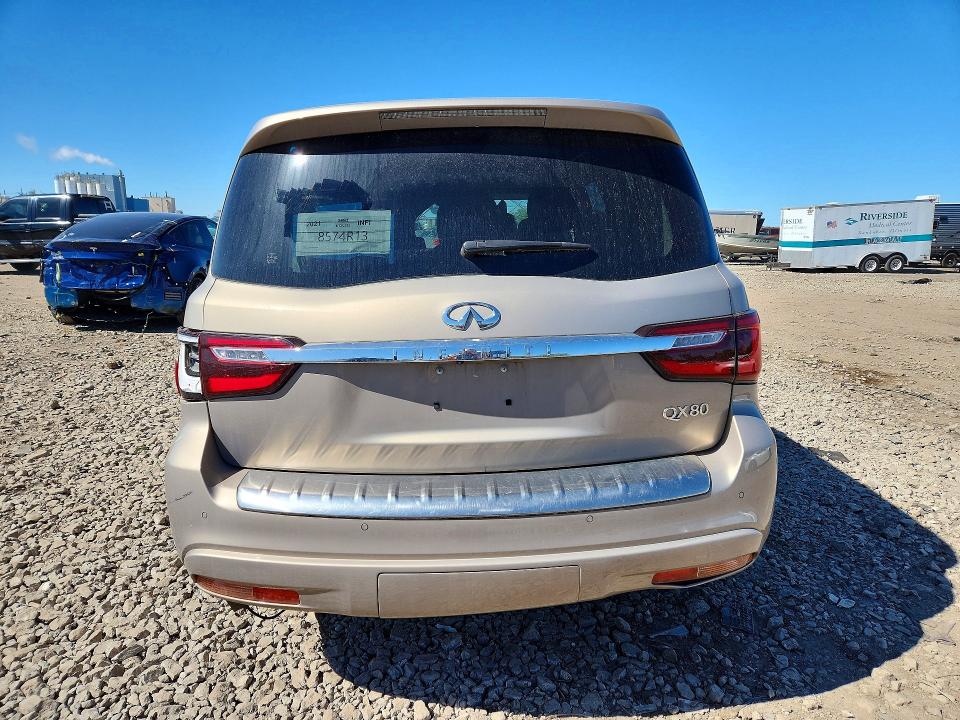 Auction sale of the 2021 Infiniti Qx80, vin: JN8AZ2AD8M9861536, lot number: 53168316
