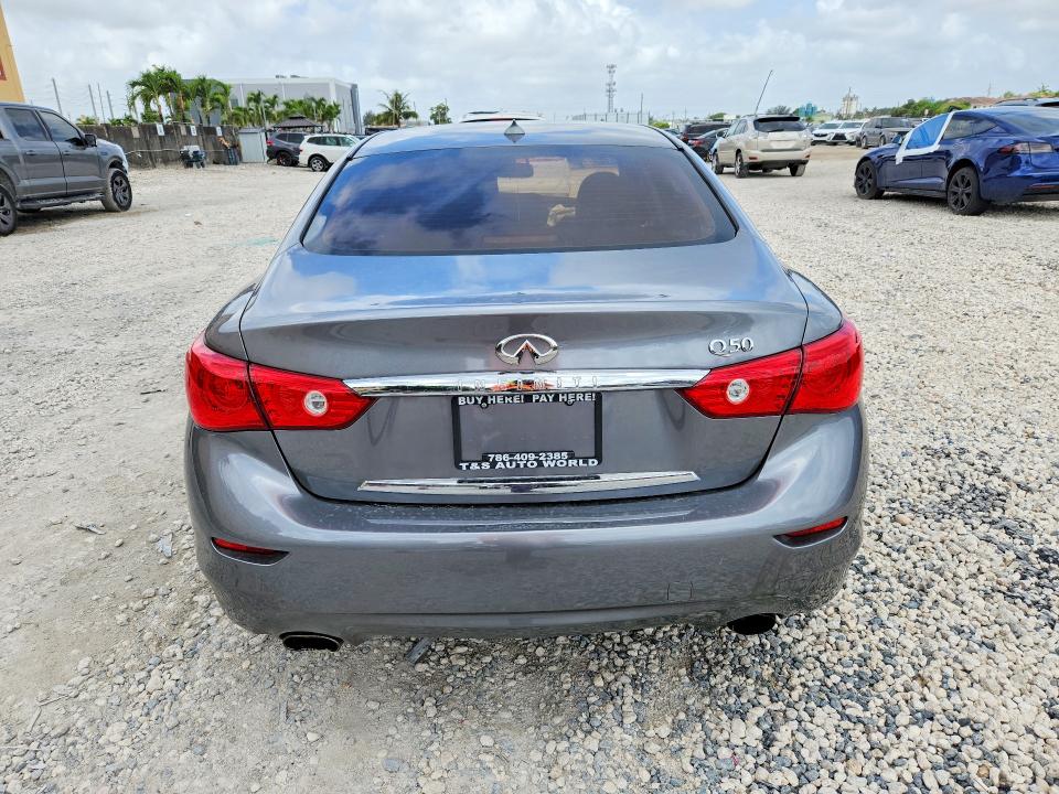 Продаж на аукціоні авто 2017 Infiniti Q50, vin: JN1EV7AP0HM731191, номер лоту: 55111306
