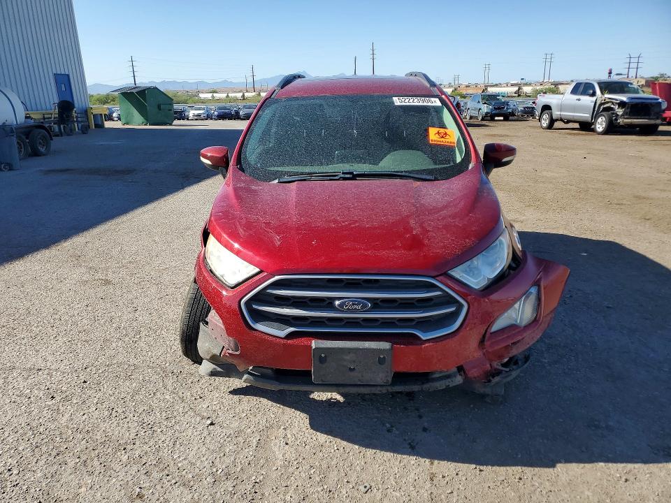52223906 :رقم المزاد ، MAJ3S2GE9KC254205 vin ، 2019 Ford Ecosport مزاد بيع