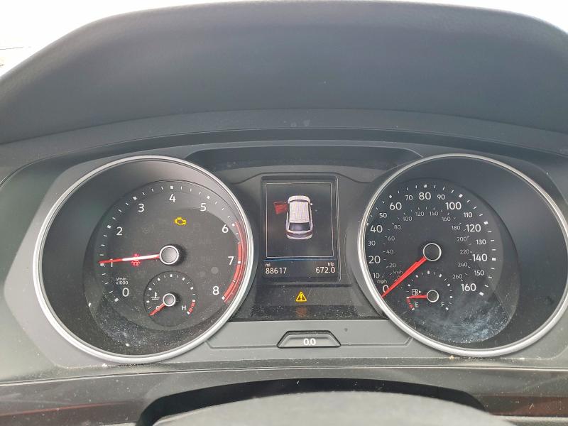 52725296 :رقم المزاد ، 3VV0B7AX8KM051648 vin ، 2019 Volkswagen Tiguan مزاد بيع