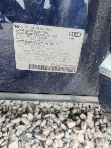 52747496 :رقم المزاد ، WA1C2AFP0GA059890 vin ، 2016 Audi Q5 مزاد بيع