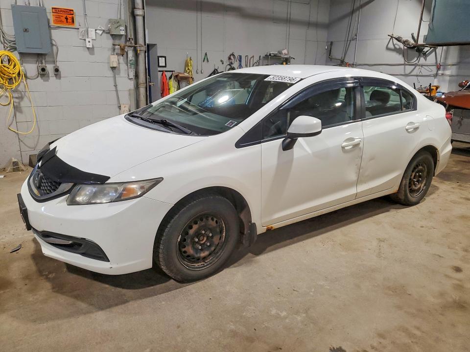 Auction sale of the 2013 Honda Civic, vin: 2HGFB2F43DH109565, lot number: 52358796