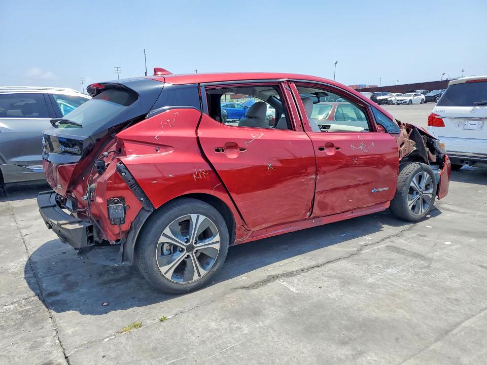 2019 Nissan Leaf მანქანა იყიდება აუქციონზე, vin: 1N4AZ1CP6KC300397, აუქციონის ნომერი: 54885156