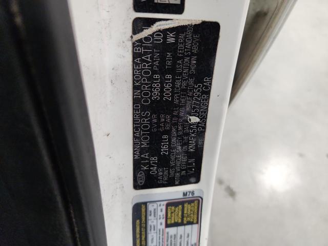 2018 Kia Forte მანქანა იყიდება აუქციონზე, vin: KNAFK5A87J5772955, აუქციონის ნომერი: 51883556