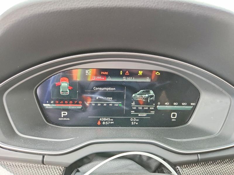 Aukcja sprzedaży 2022 Audi Sq5, vin: WA124AFY4N2103945, numer aukcji: 52220996