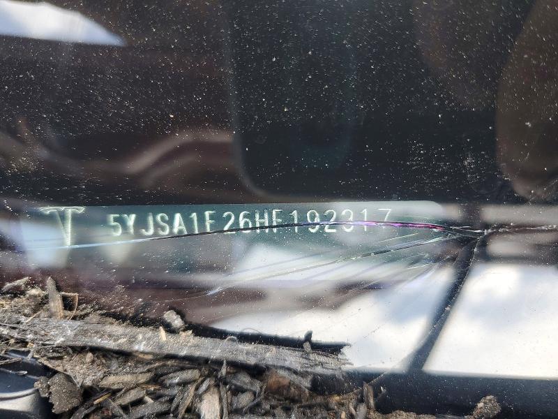 Aukcja sprzedaży 2017 Tesla Model S, vin: 5YJSA1E26HF192317, numer aukcji: 54281676