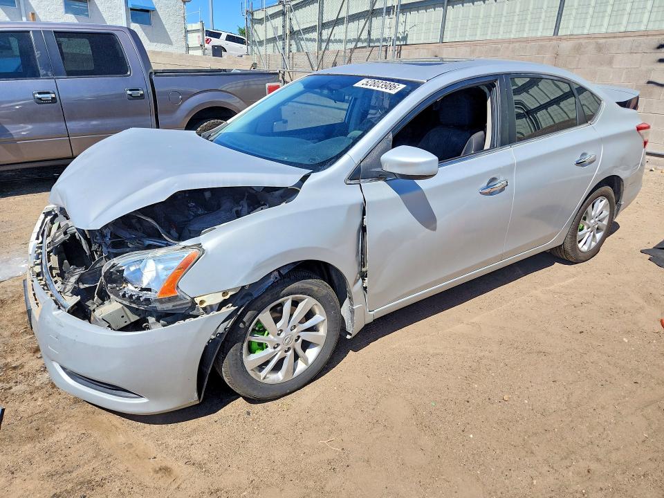 Auction sale of the 2015 Nissan Sentra, vin: 3N1AB7AP7FY313177, lot number: 52803986