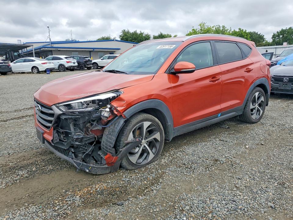 Продажа на аукционе авто 2016 Hyundai Tucson, vin: KM8J3CA29GU055882, номер лота: 52617156