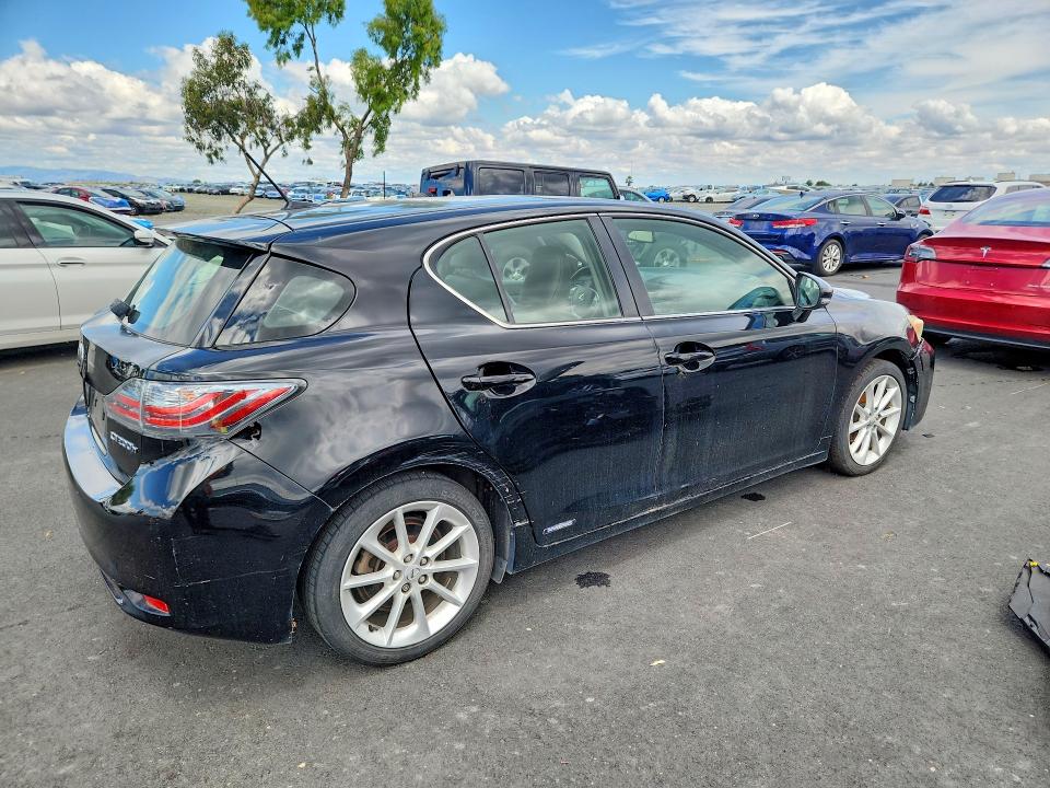 55234646 :رقم المزاد ، JTHKD5BH2C2054856 vin ، 2012 Lexus Ct مزاد بيع