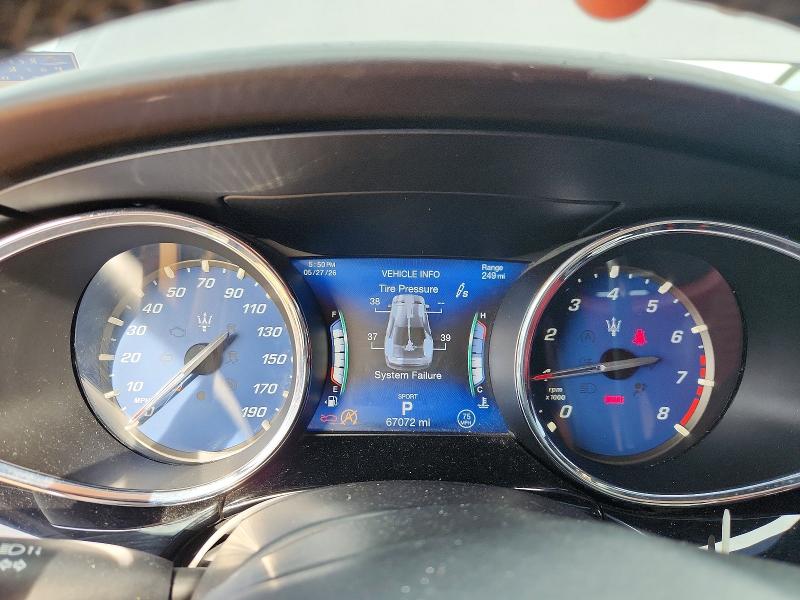 Продажа на аукционе авто 2019 Maserati Quattroporte, vin: ZAM56YRS7K1319878, номер лота: 54283716