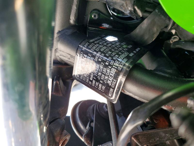 2014 Kawasaki Ex300 მანქანა იყიდება აუქციონზე, vin: JKAEX8B19EA009247, აუქციონის ნომერი: 52135216