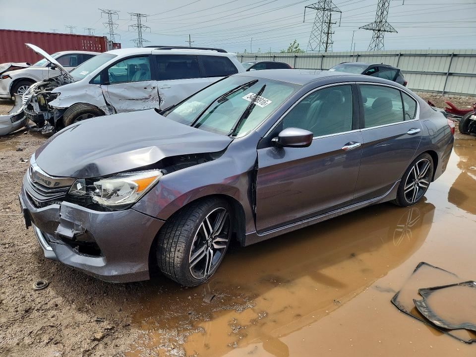 2017 Honda Accord მანქანა იყიდება აუქციონზე, vin: 1HGCR2F54HA054135, აუქციონის ნომერი: 54008916