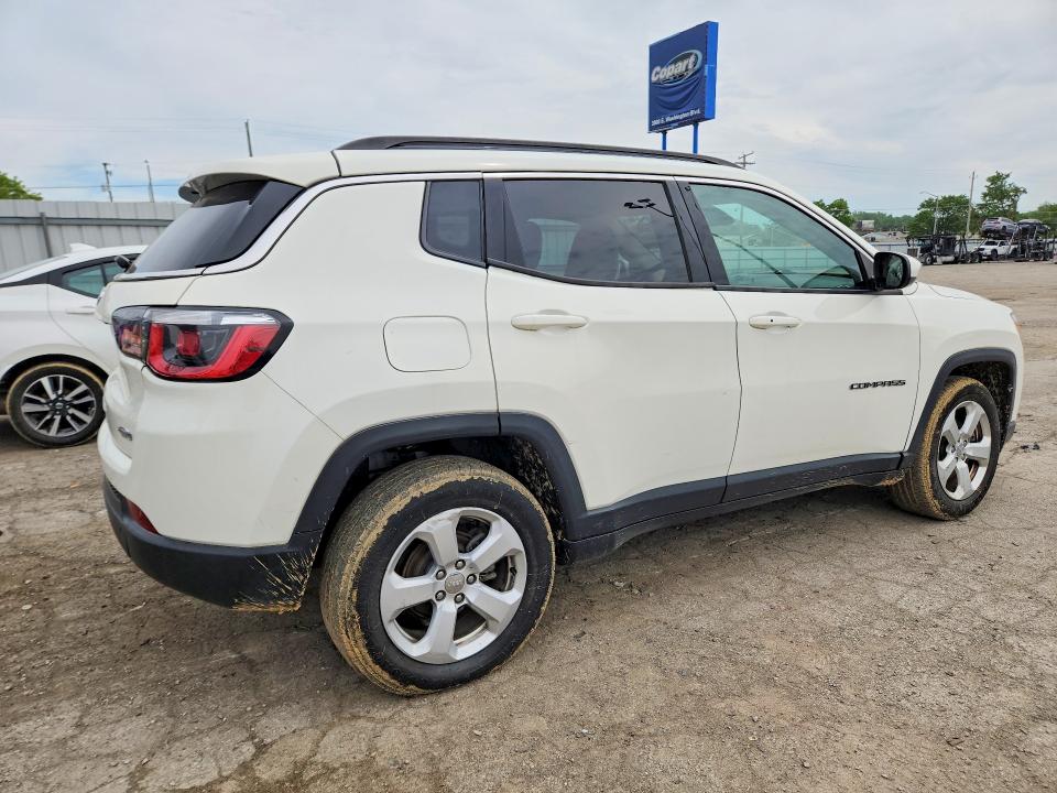 2018 Jeep Compass მანქანა იყიდება აუქციონზე, vin: 3C4NJDBB5JT423721, აუქციონის ნომერი: 55116936
