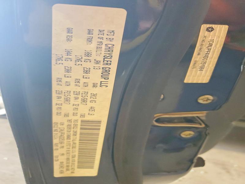 53805996 :رقم المزاد ، 1C4NJPFA4DD251064 vin ، 2013 Jeep Patriot مزاد بيع