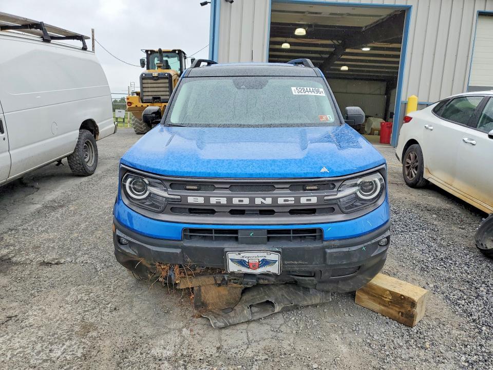 52844496 :رقم المزاد ، 3FMCR9B6XNRD92092 vin ، 2022 Ford Bronco Sport مزاد بيع