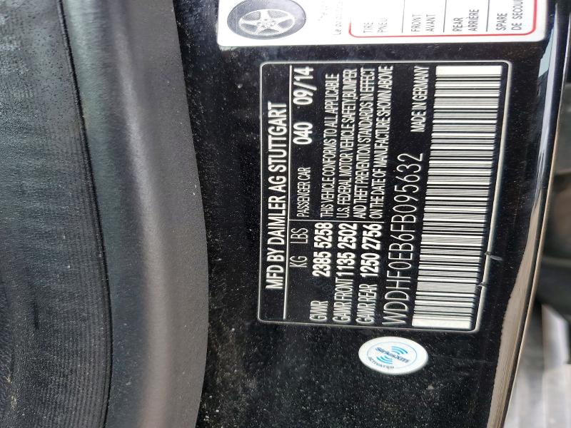 Auction sale of the 2015 Mercedes-benz E, vin: WDDHF0EB6FB095632, lot number: 52712866