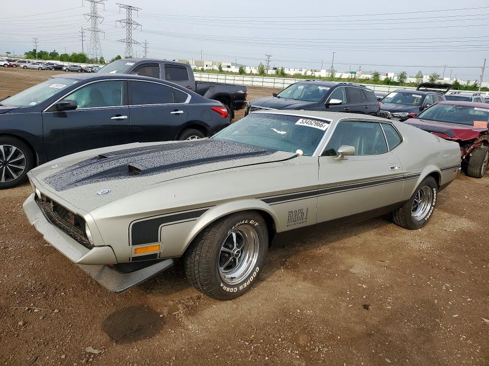 1971 Ford Mustang მანქანა იყიდება აუქციონზე, vin: 1F05H133073, აუქციონის ნომერი: 53452966