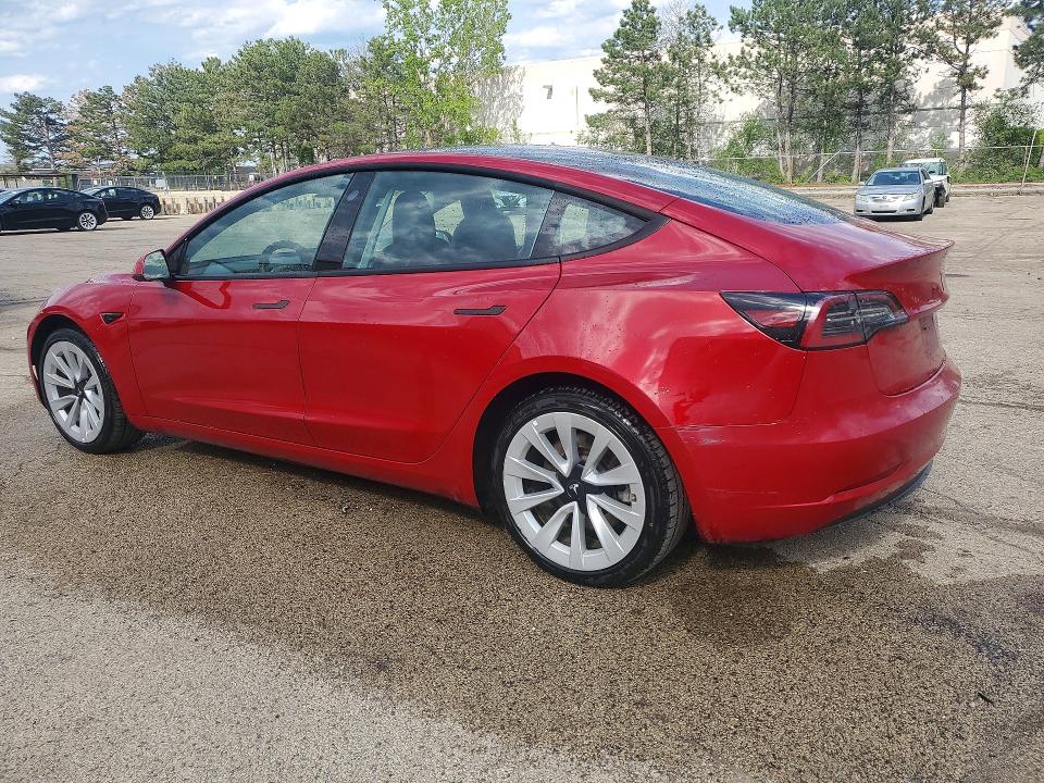 Aukcja sprzedaży 2022 Tesla Model 3, vin: 5YJ3E1EA0NF369813, numer aukcji: 52594256