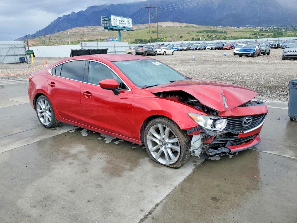 2014 Mazda 6 მანქანა იყიდება აუქციონზე, vin: JM1GJ1V51E1105329, აუქციონის ნომერი: 52586196