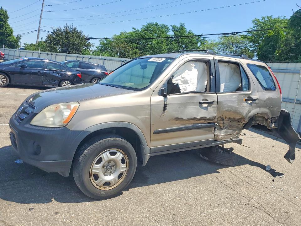 2005 Honda Cr-v მანქანა იყიდება აუქციონზე, vin: JHLRD78505C061605, აუქციონის ნომერი: 55067036