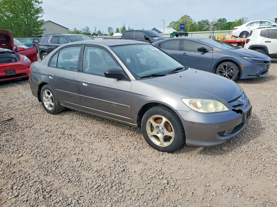 53668906 :رقم المزاد ، 2HGES15544H539959 vin ، 2004 Honda Civic مزاد بيع