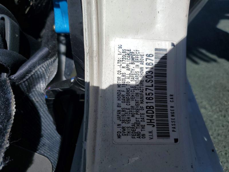 Aukcja sprzedaży 1990 Acura Integra, vin: JH4DB1657LS031676, numer aukcji: 53558796