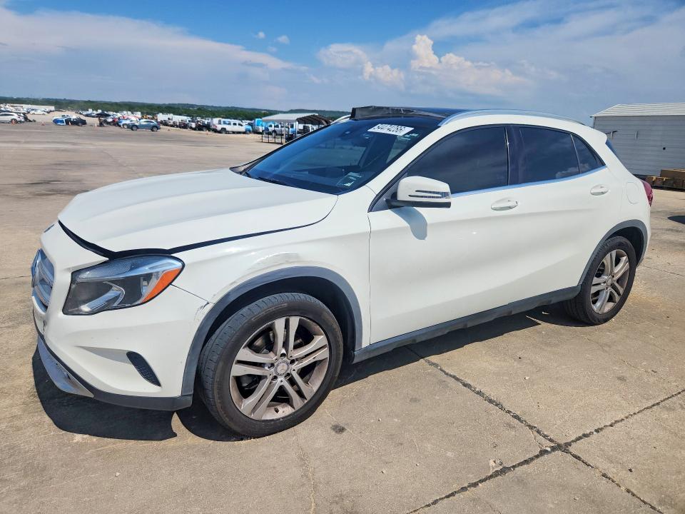 2016 Mercedes-benz Gla მანქანა იყიდება აუქციონზე, vin: WDCTG4EB4GJ214630, აუქციონის ნომერი: 54474286