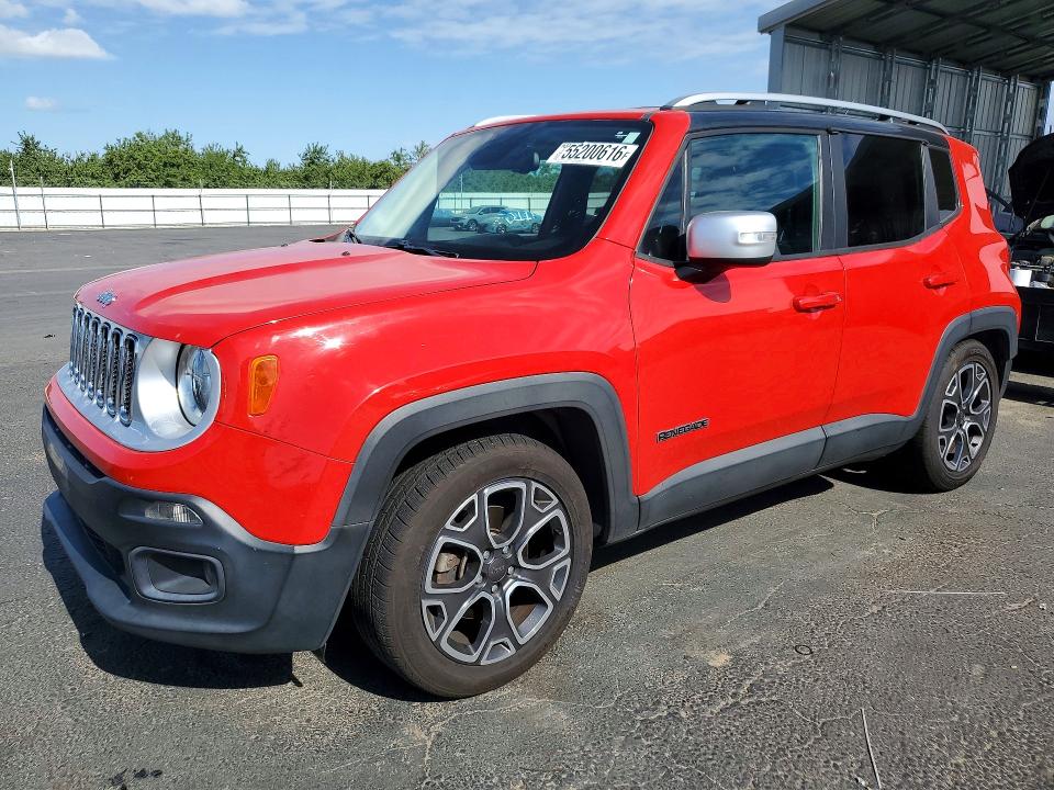 55200616 :رقم المزاد ، ZACCJADT9GPC93616 vin ، 2016 Jeep Renegade مزاد بيع
