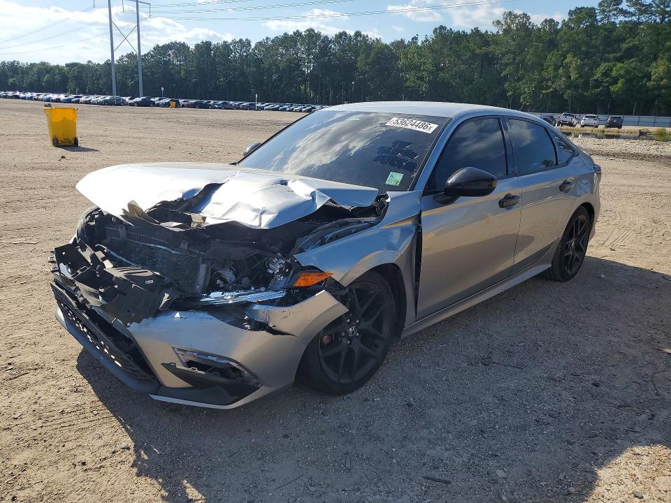 Auction sale of the 2022 Honda Civic, vin: 2HGFE2F59NH593842, lot number: 53624486