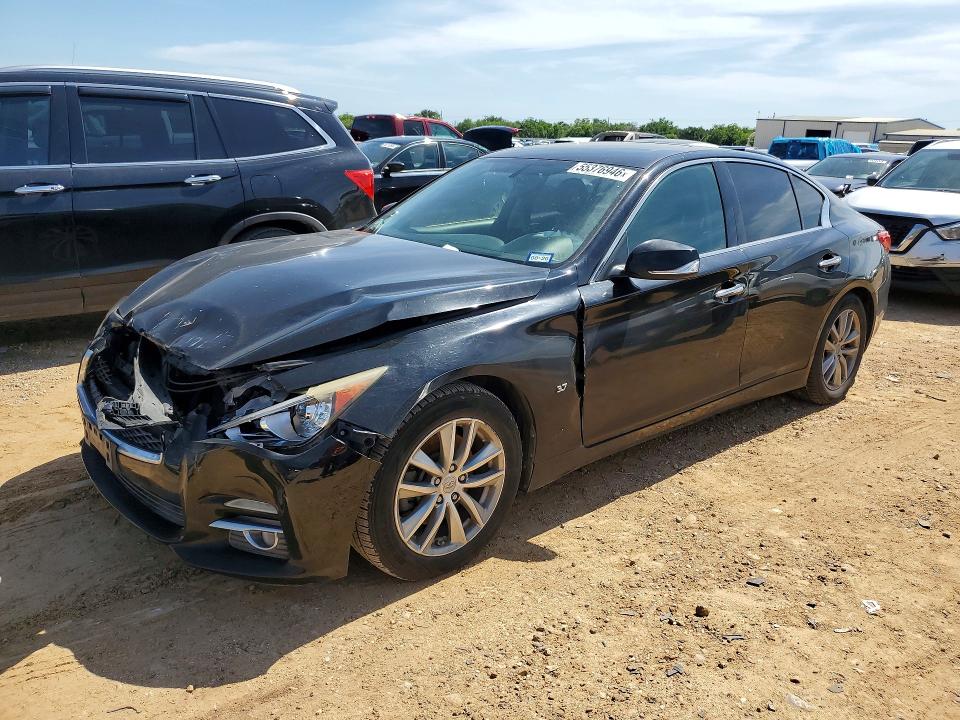 55376946 :رقم المزاد ، JN1BV7AP1EM691203 vin ، 2014 Infiniti Q50 مزاد بيع