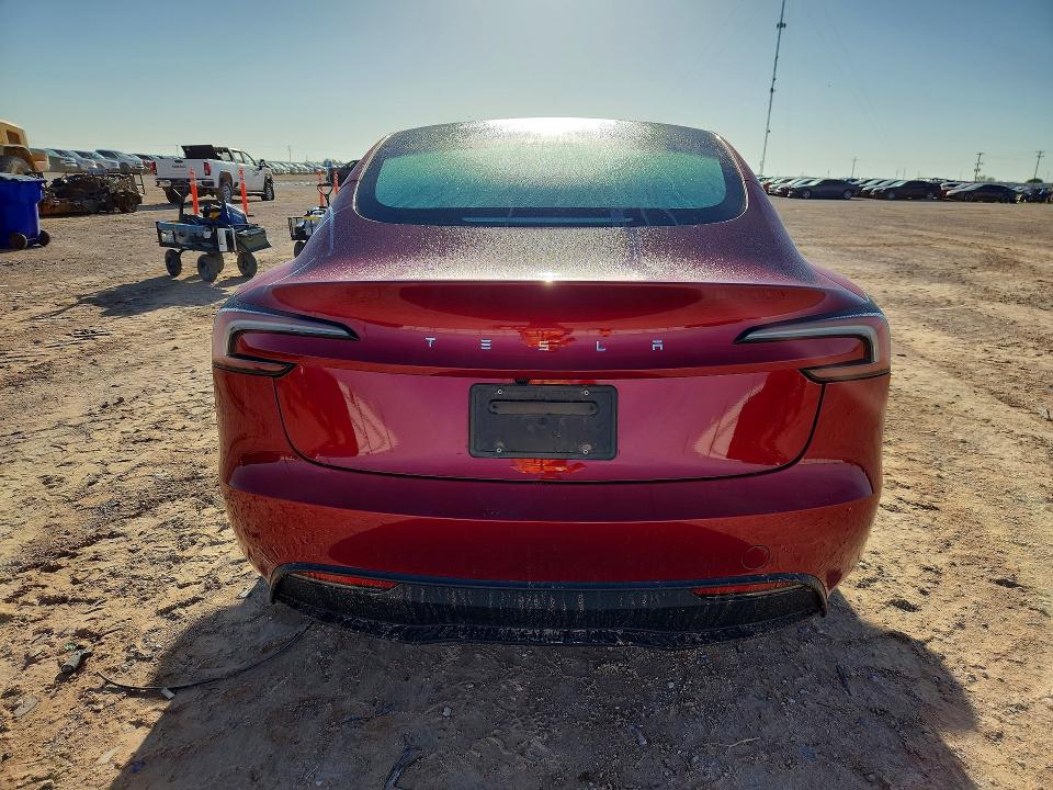 Продаж на аукціоні авто 2025 Tesla Model 3, vin: 5YJ3E1EA5SF033229, номер лоту: 55123916