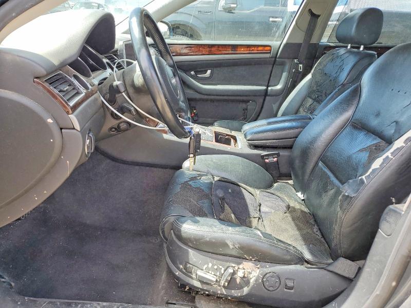 52855846 :رقم المزاد ، WAUML44E54N012205 vin ، 2004 Audi A8 مزاد بيع